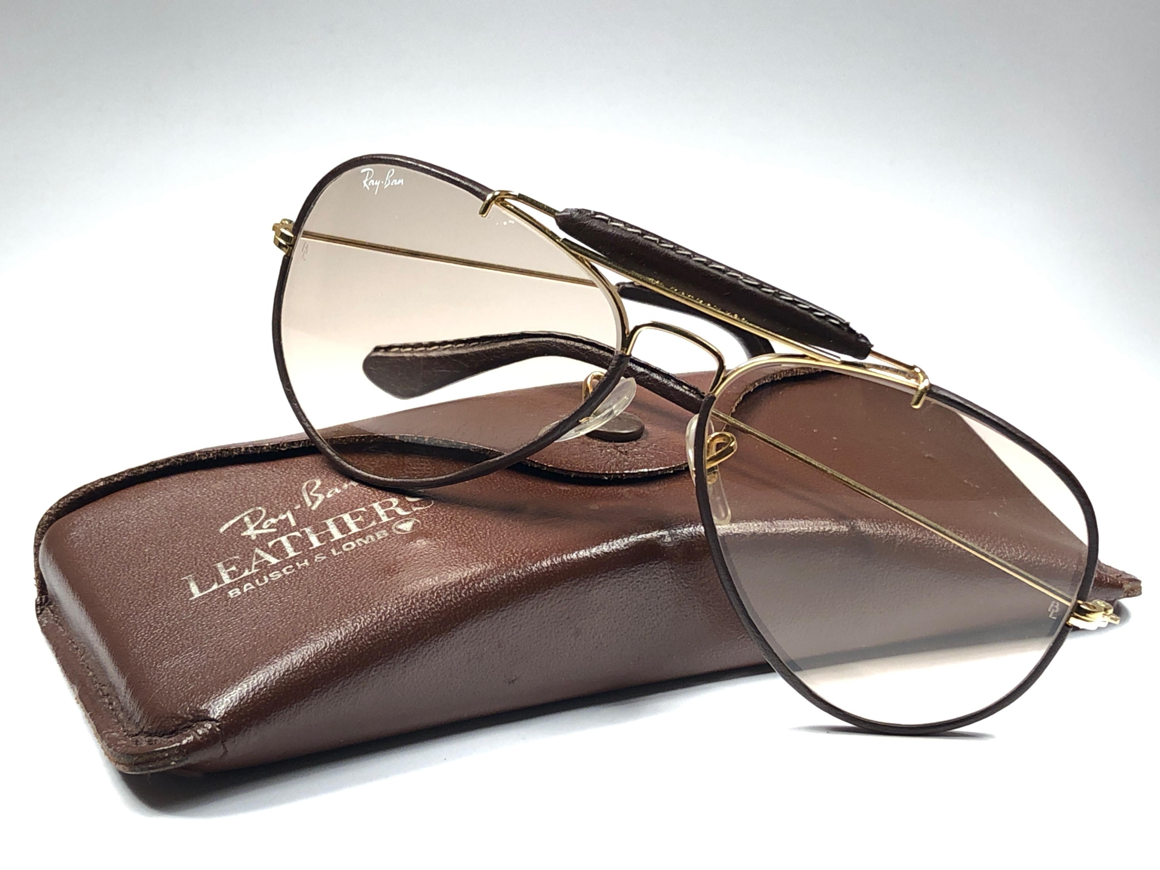 ray ban leathers bausch & lomb