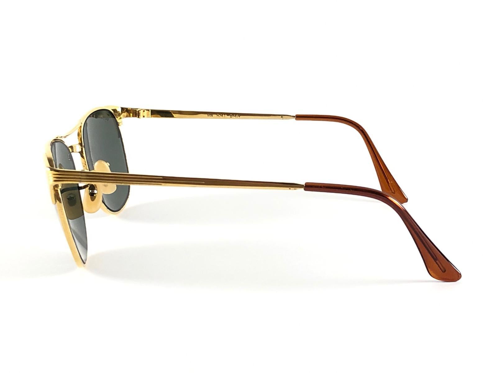 Gafas de sol vintage Ray Ban Signet Gold Classic Made in USA Años 80 en Bueno Estado en Baleares, Baleares