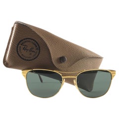 Gafas de sol vintage Ray Ban Signet Gold Classic Made in USA Años 80