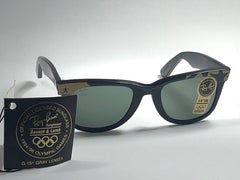 New Ray Ban The Wayfarer Olympics Atlanta 1996 B&L USA 80's Sunglasses