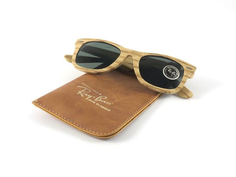 New Ray Ban The Wayfarer Woodies Driftwood Edition Collector USA
