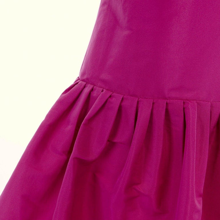 4510299 Fuschia Skirt Detailed Dress main image 0