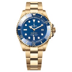 New Release 2024 Rolex Deepsea Yellow Gold 44mm Blue Dial Oyster 136668LB