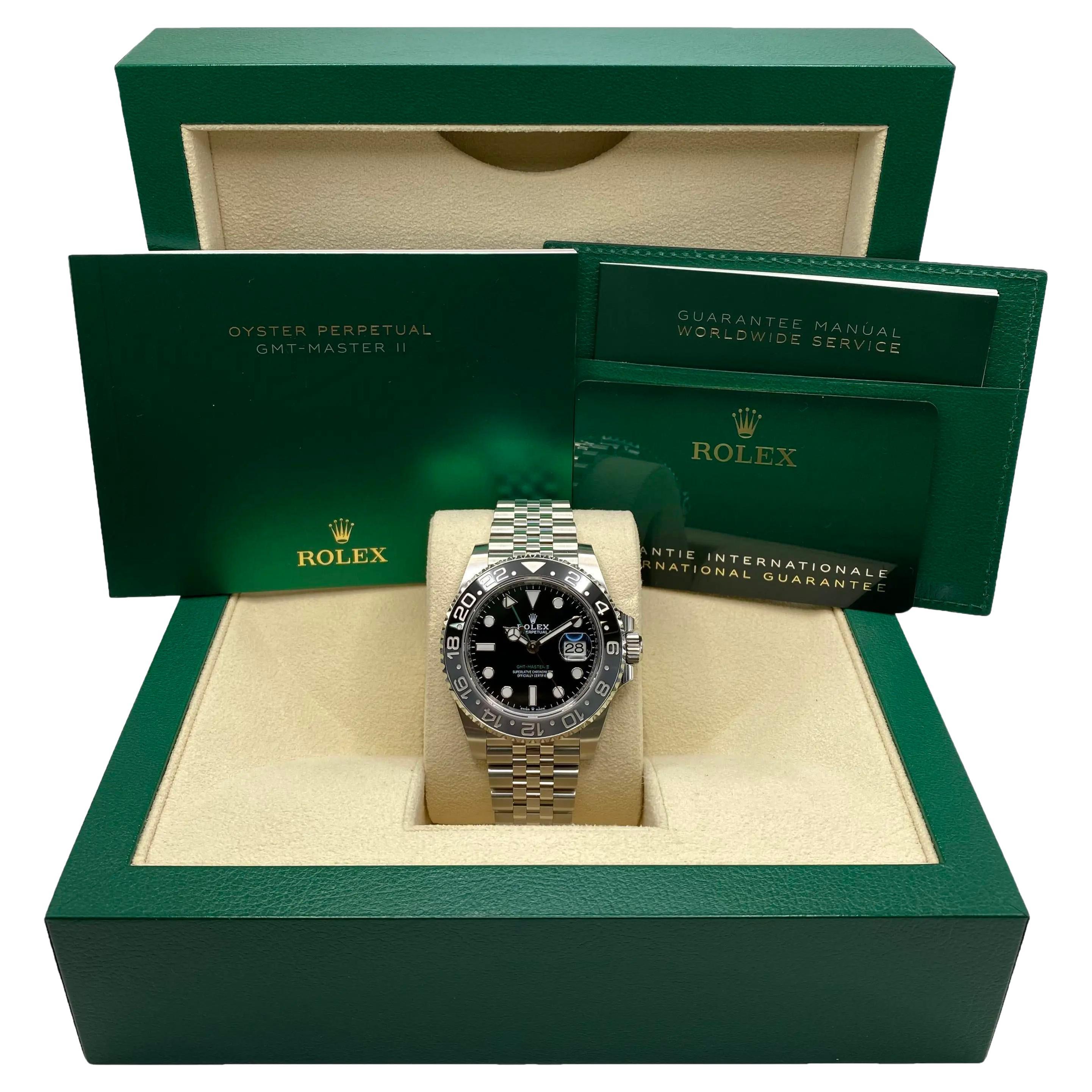 New Release 2024 Rolex GMT-Master II 40mm Bruce Wayne Jubilee 126710