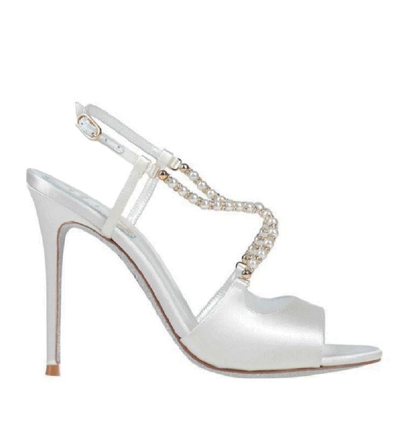 rene caovilla pearl heels