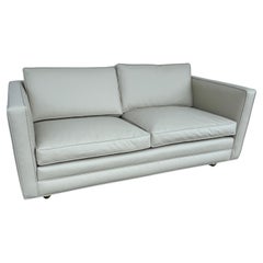 New Reupholstered Dunbar Tuxedo Loveseat in Ultra Fabric 66.5"