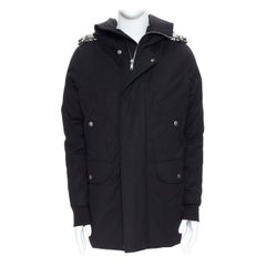 new RICK OWENS 2019 Larry Jumbo Parka chained goose down padded puffer IT40 S