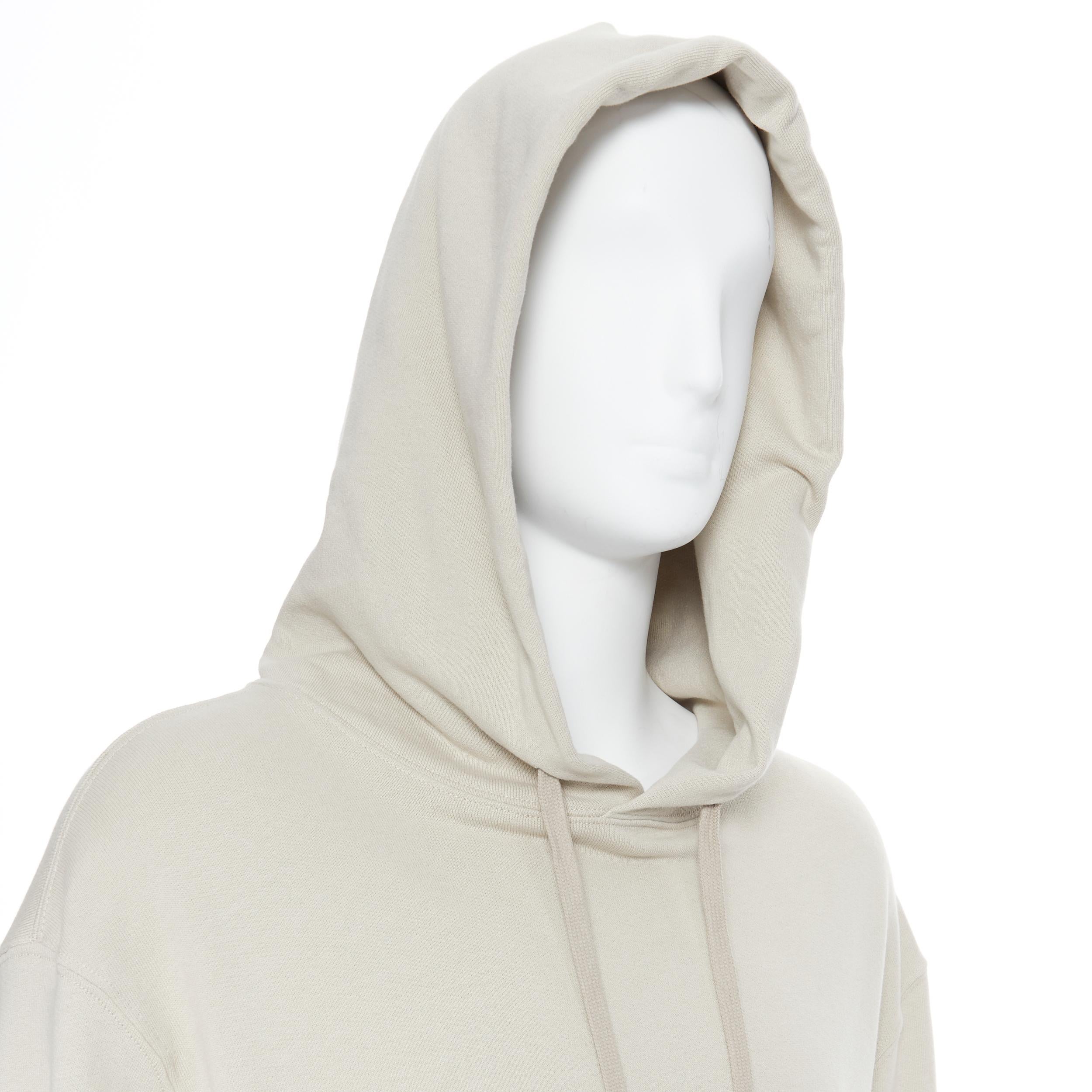 new RICK OWENS CHAMPION SS20 Tecuatl Pearl dust Pentagram oversized hoodie S
Brand: Rick Owens
Designer: Champion
Collection: SS2020
Model Name / Style: Pentagram hoodie
Material: Cotton
Color: Grey; Pearl
Pattern: Solid
Extra Detail: Embroidery