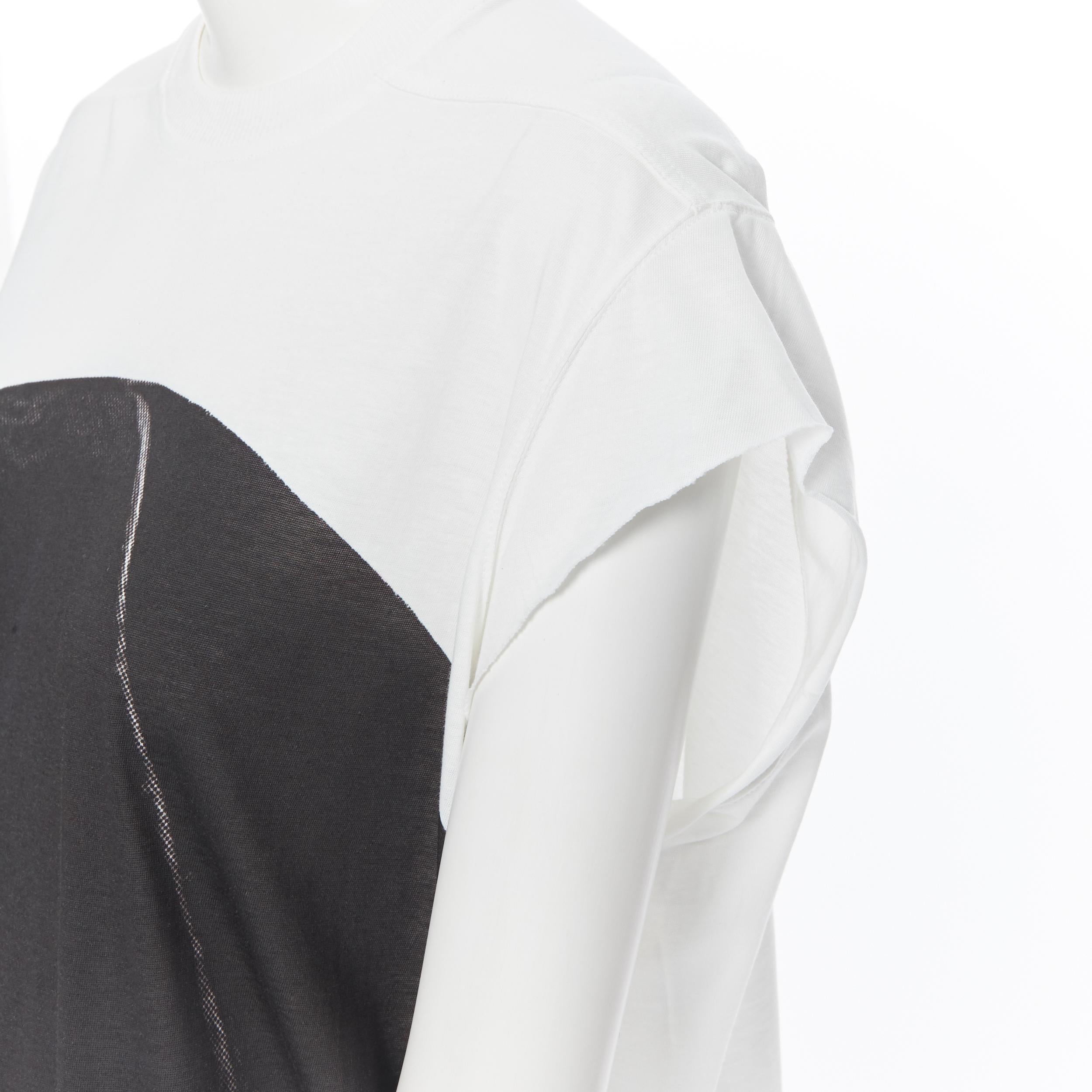 new RICK OWENS DRKSHDW SS18 Dirt Jumbo white black photo print t-shirt dress OS
Brand: Rick Owens
Designer: Rick Owens
Collection: Spring Summer 2018
Model Name / Style: Jumbo Dress
Material: Cotton
Color: White; black print
Pattern: Abstract