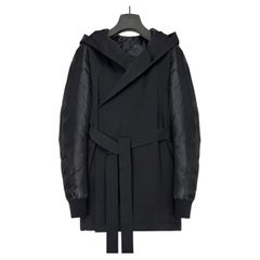 Nueva colección de abrigo con capucha de plumas de ganso de Rick Owens: Plinth F/W 2013