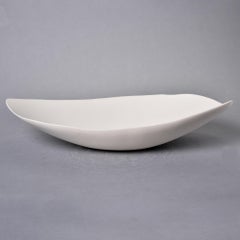 Nuova ciotola Rina Menardi Big Barchetta in smalto bianco