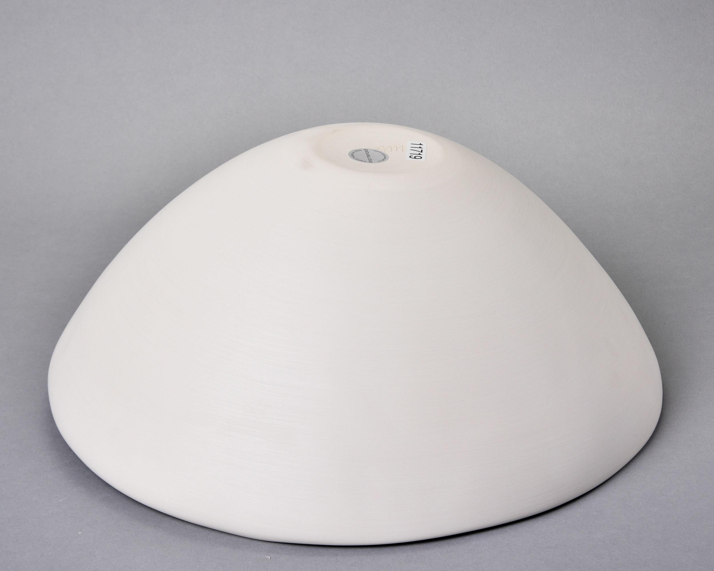 Rina Menardi grand bol Conchiglia blanc en vente 2