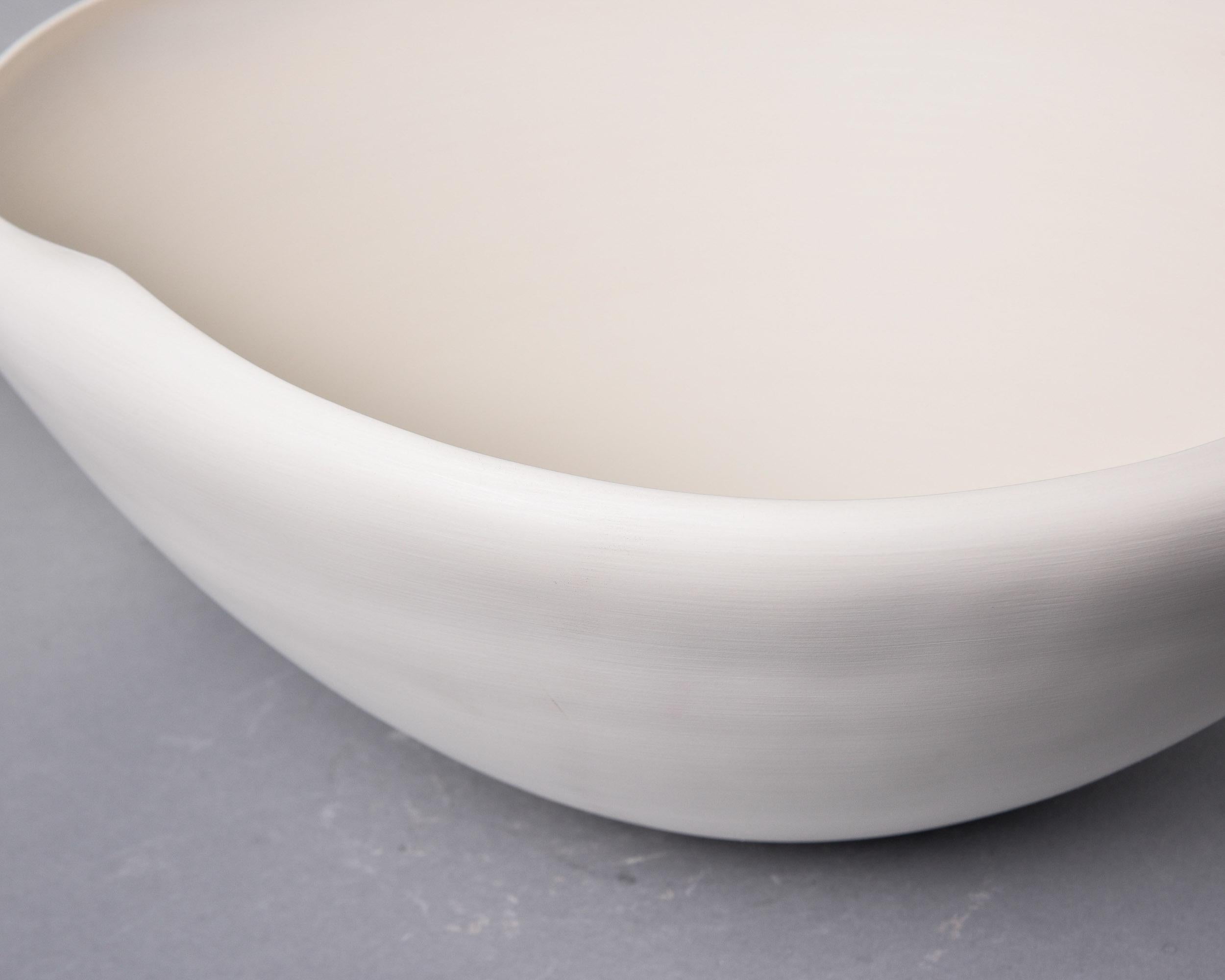 Rina Menardi grand bol Conchiglia blanc en vente 4