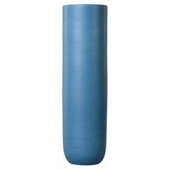 New Rina Menardi Canna 2 Vase in Teal Blue