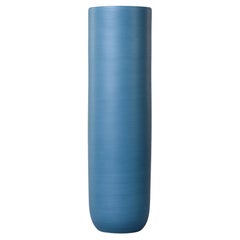 Rina Menardi, Canna 2, Vase in Tealblau, neu