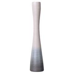 New Rina Menardi Tall Flute Vase in Shaded Greige Glaze