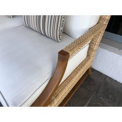 New Riviera Outdoor Loveseat by Michael Taylor Designs