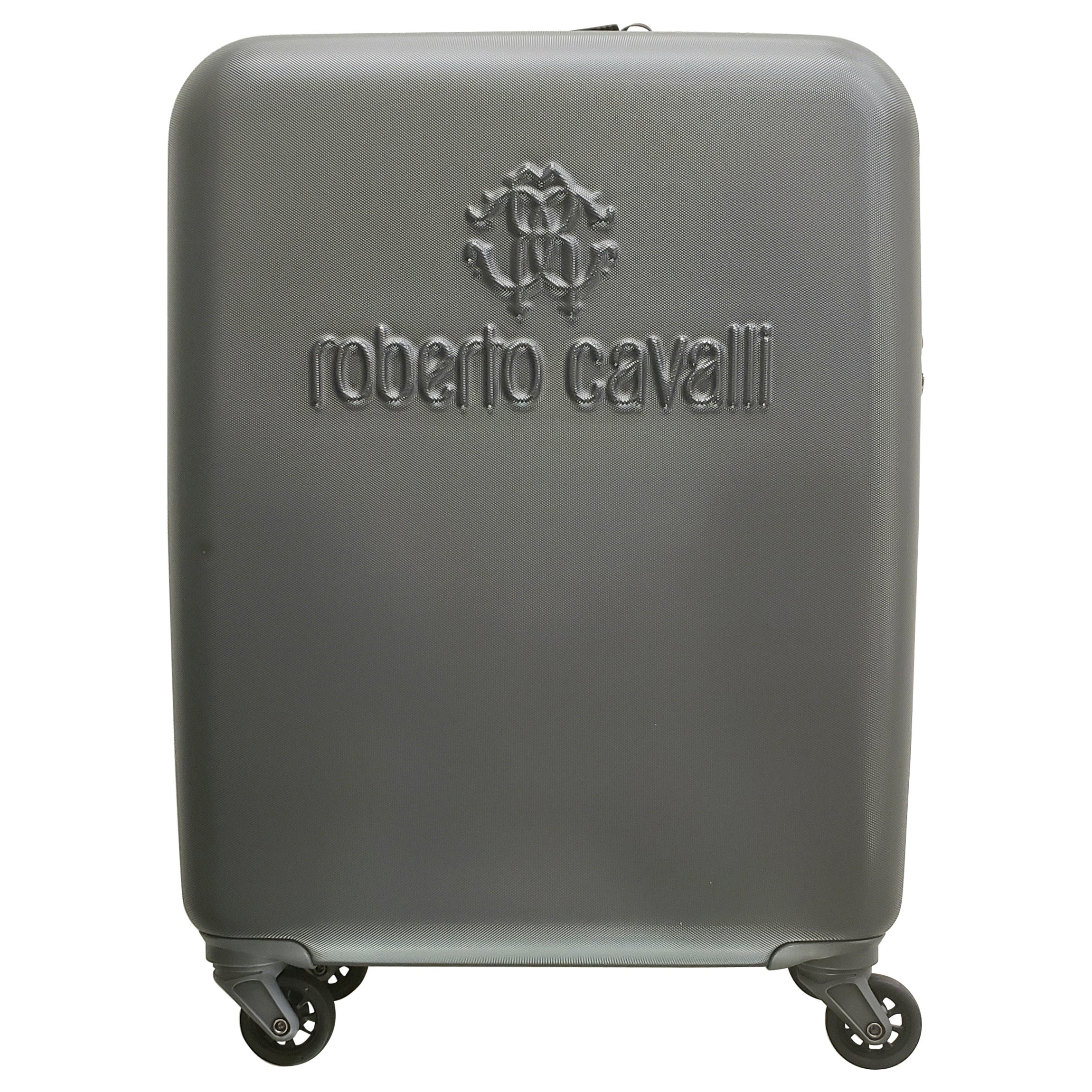 Nuevo ESTUCHE ROBERTO CAVALLI EN PLATINO (GRIS PLATA OSCURO) en venta