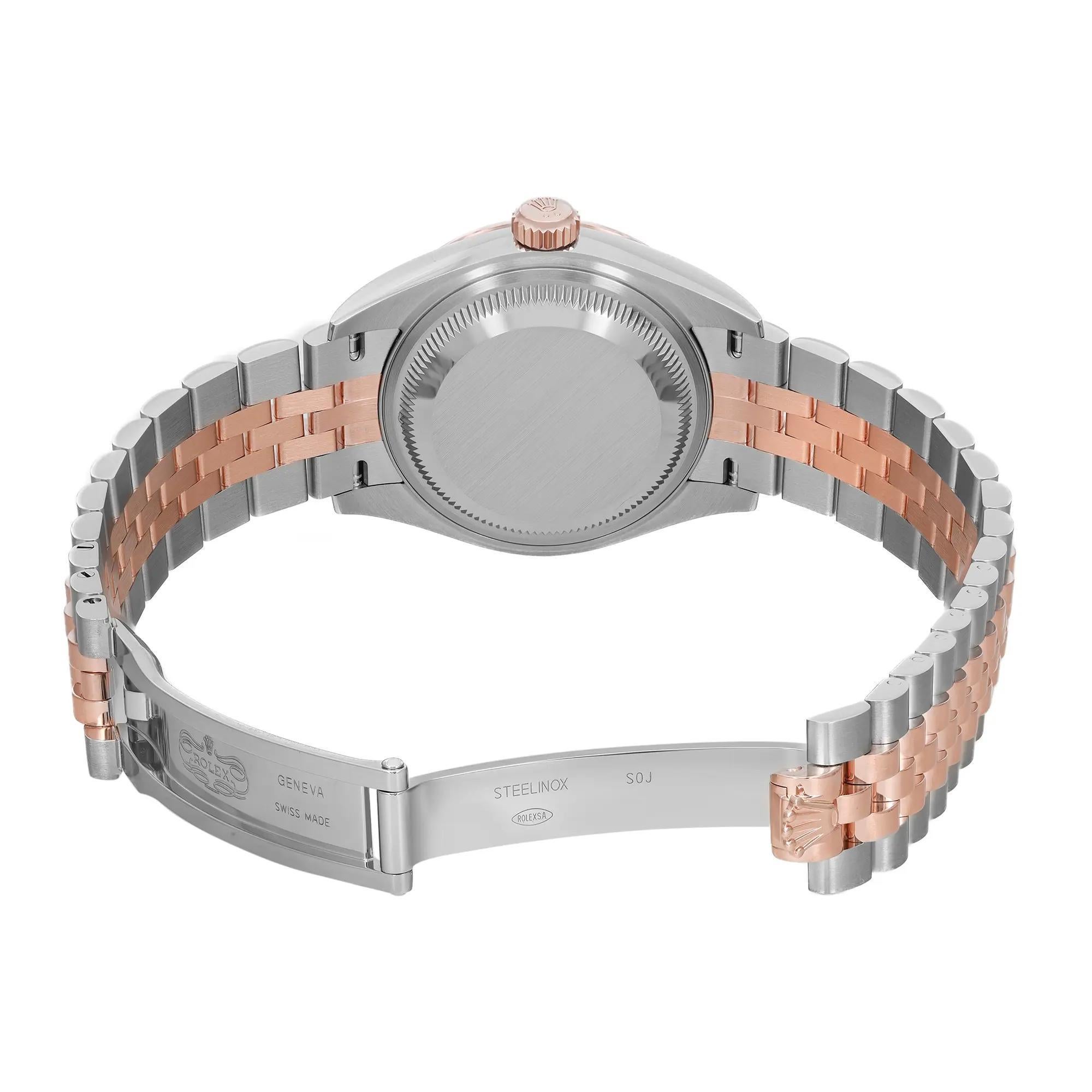rolex datejust 28mm chocolate