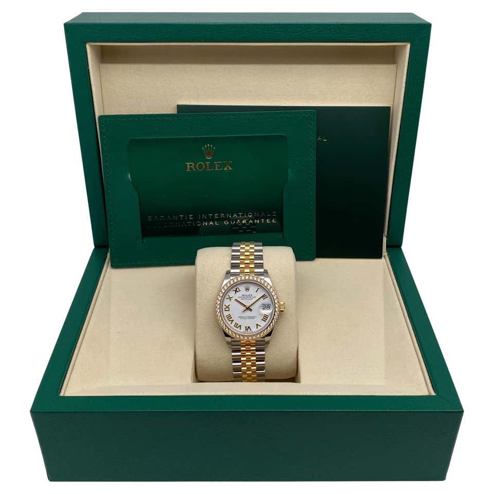 Rolex Datejust 116233 36mm Steel 18K Yellow Gold Silver Dial Watch B&P ...