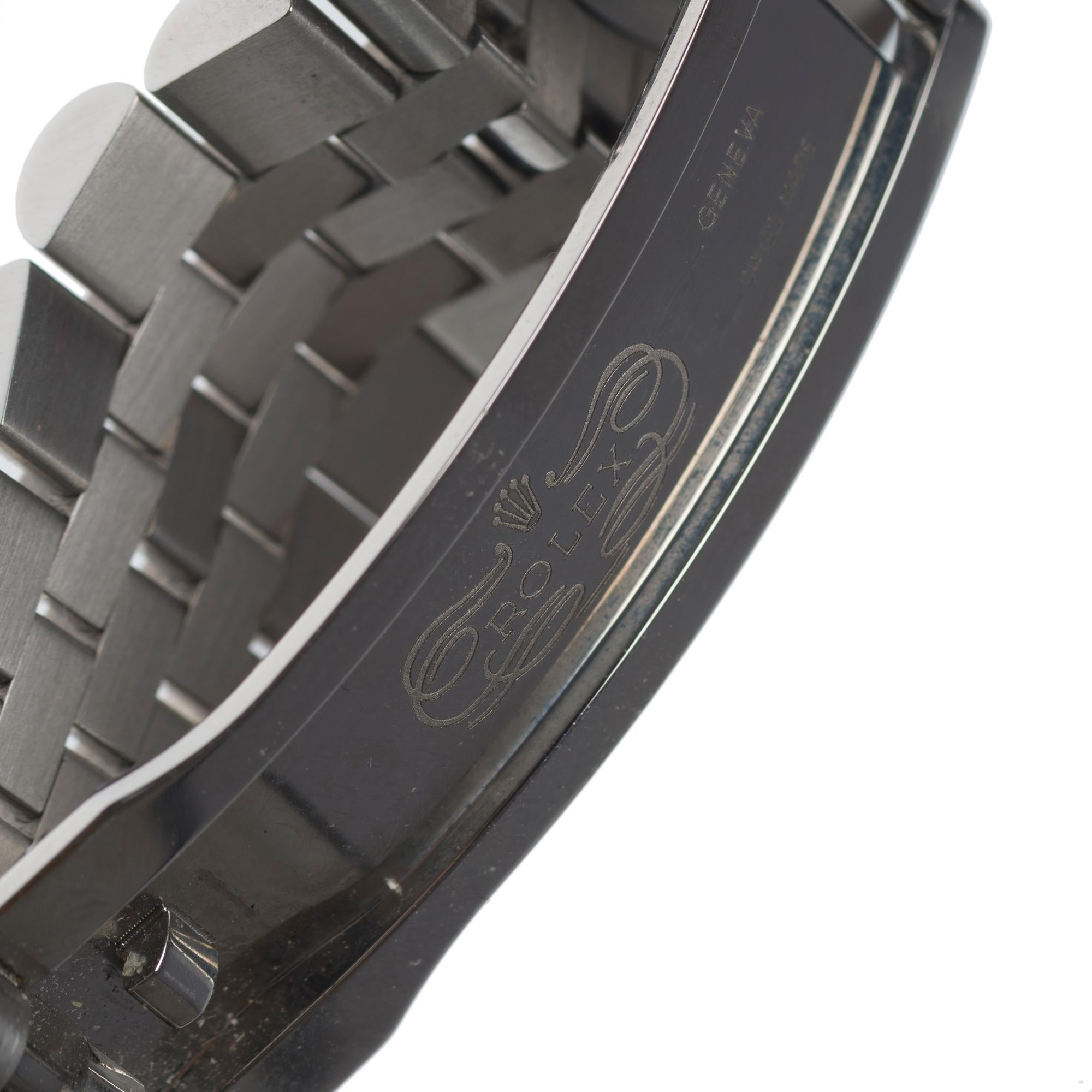 Rolex Montre Datejust 36 en acier et or blanc, cadran vert menthe, bracelet Jubilee en vente 1