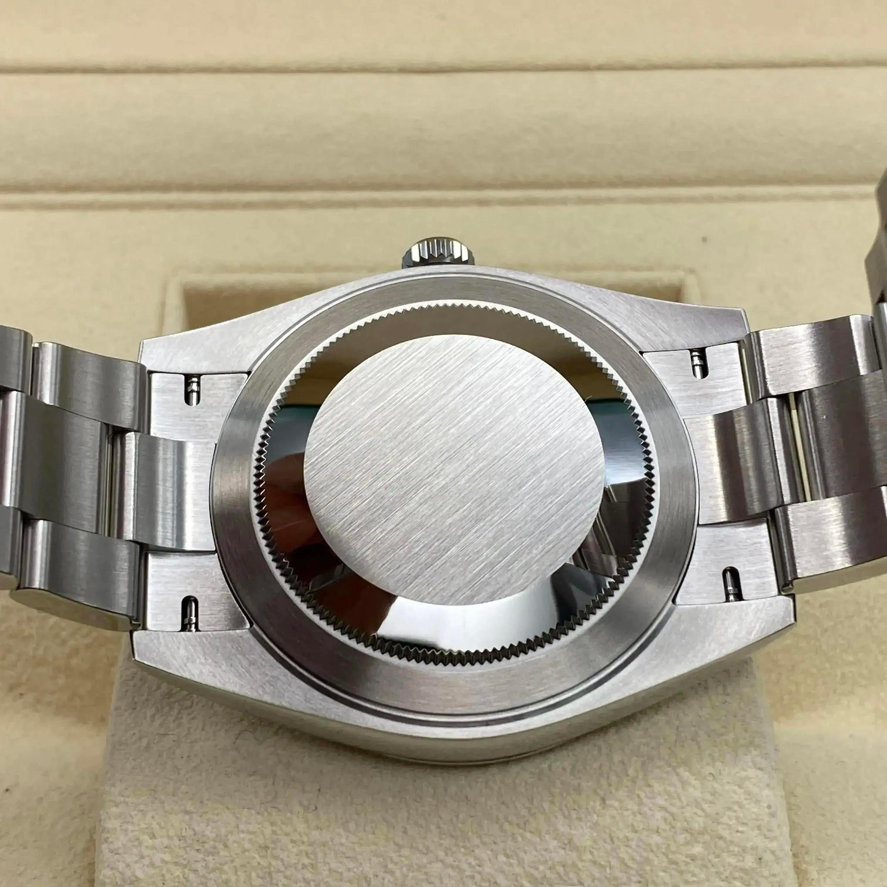 NUEVO Reloj Rolex Datejust 36mm Acero Oro Blanco 18k Esfera Azul Acanalada 126234 en venta 3
