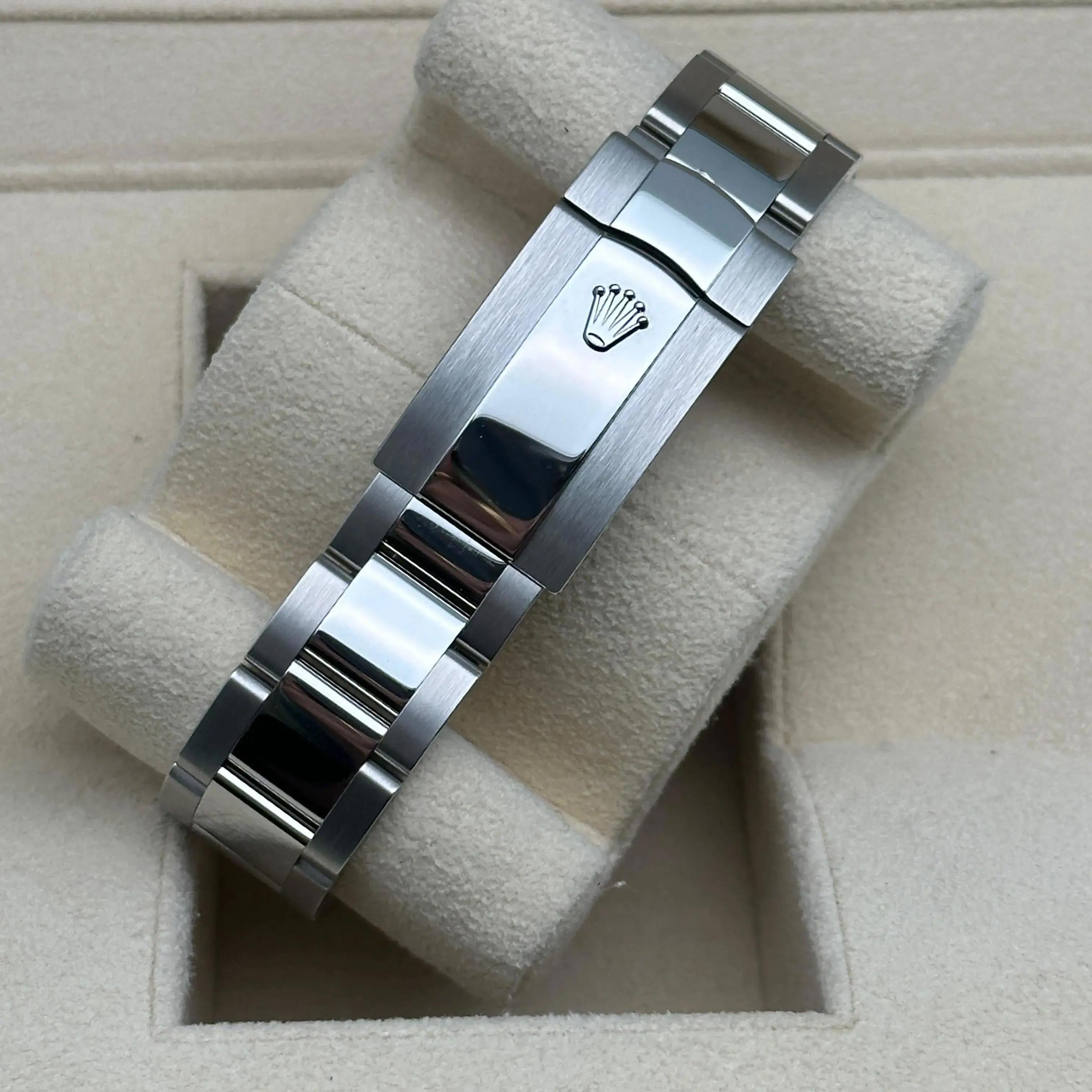 NUEVO Reloj Rolex Datejust 36mm Acero Oro Blanco 18k Esfera Azul Acanalada 126234 en venta 5