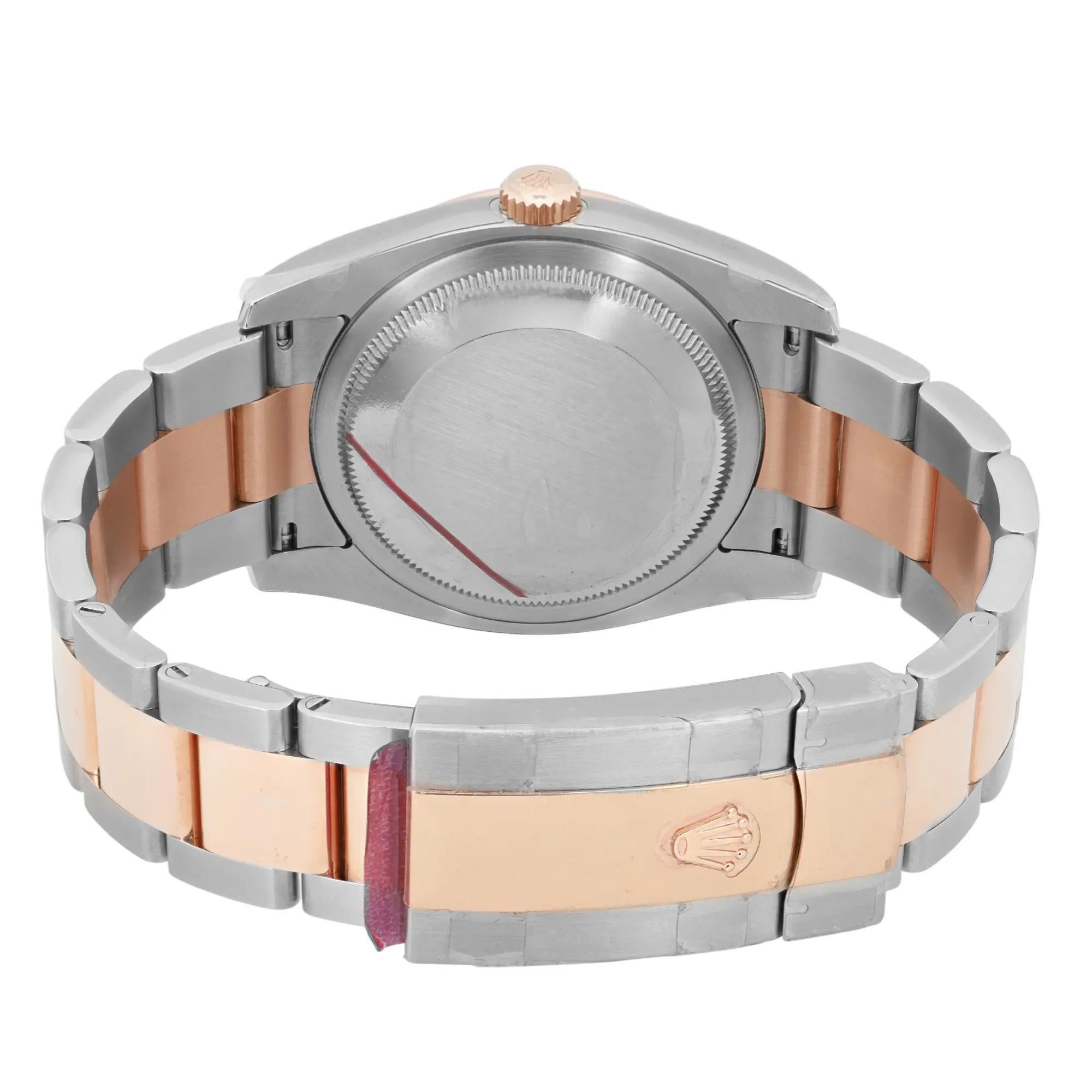 New Rolex Datejust Turn-O-Graph 36mm 18K Rose Gold Mens Automatic Watch 116261 For Sale 1