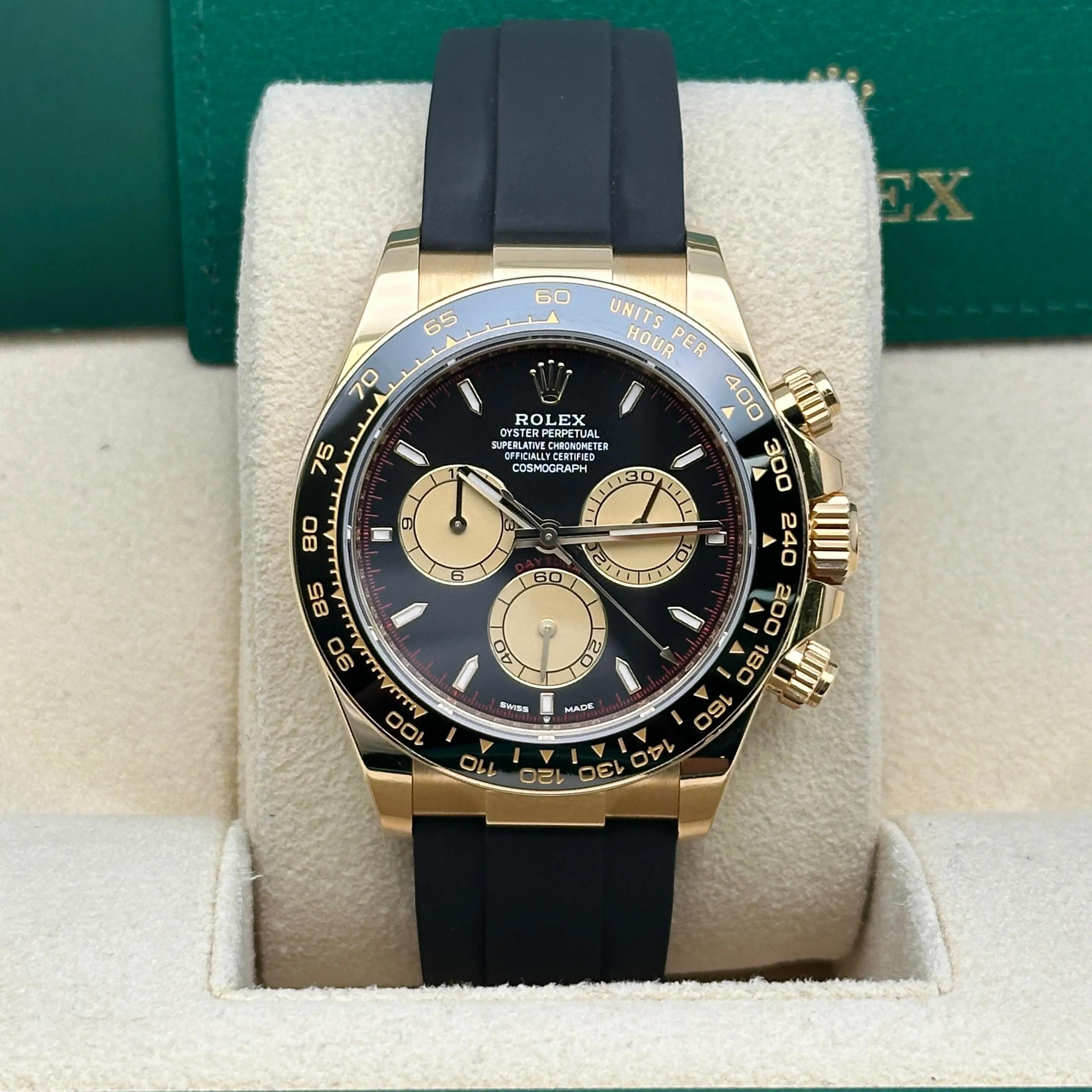 Nuovo di zecca viene fornito con scatola e carta completa.

🏁 Orologio da Uomo Rolex Cosmograph Daytona 126518LN (2024)
📌 Panoramica generale
Marchio: Rolex

Nome del modello: Daytona

Numero di modello: 126518LN

Tipo: Orologio da polso

Reparto: