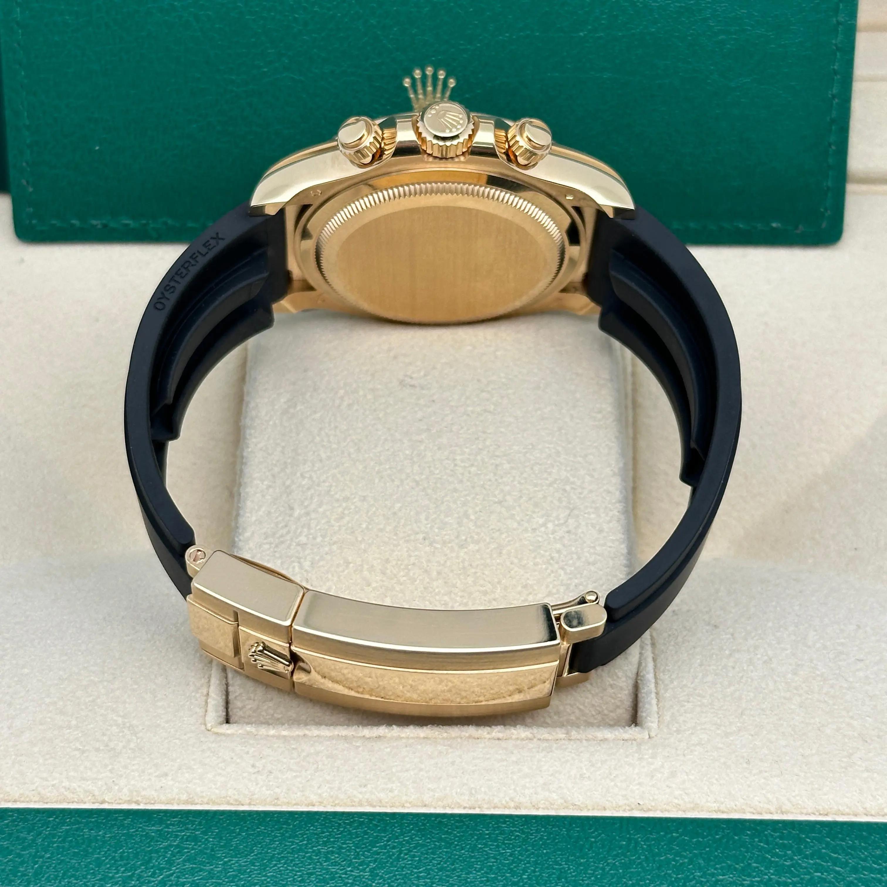 NUOVO Rolex Daytona Pual Newman Newest 18K Yellow Gold Black Dial Watch 126518LN in vendita 4