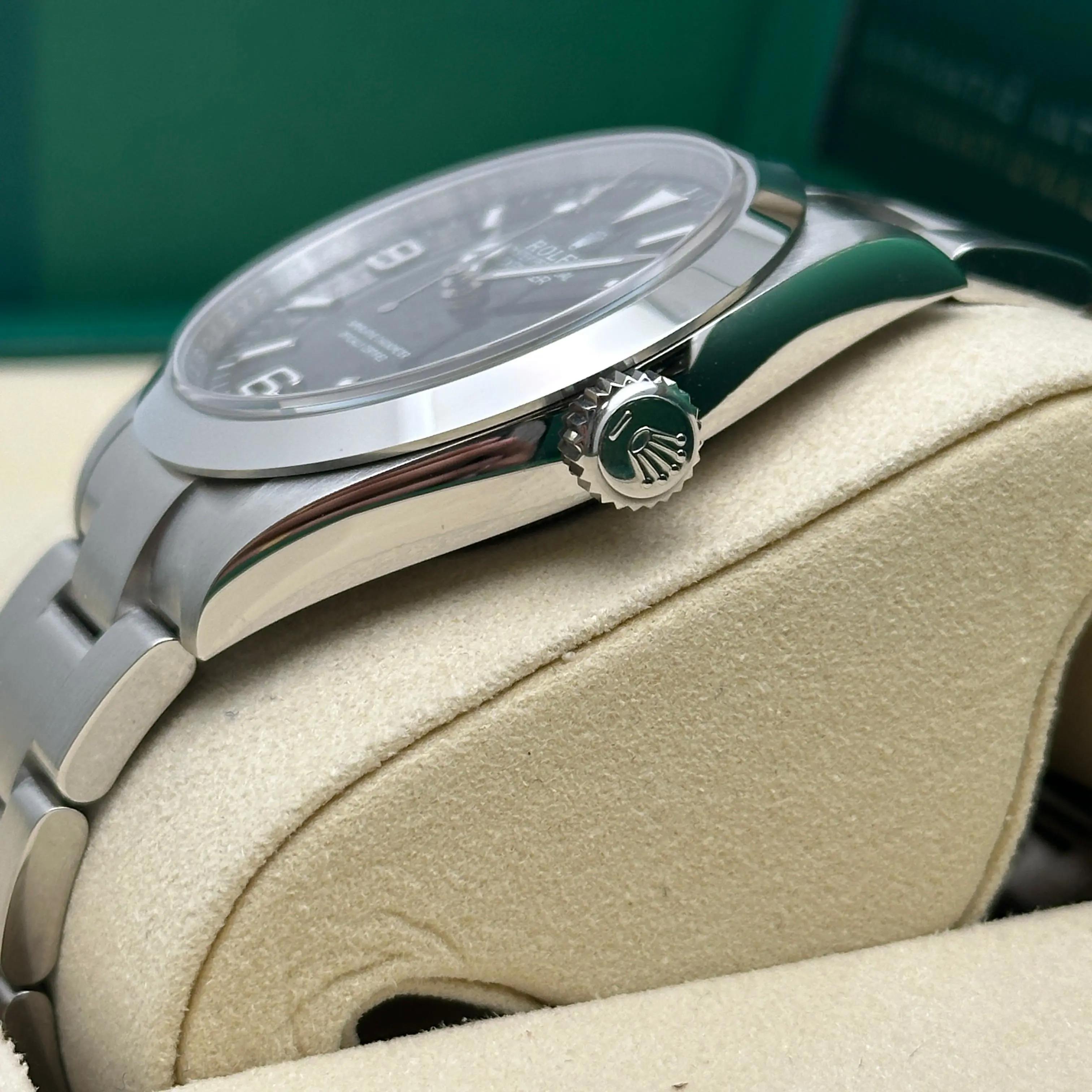 Neu Rolex Explorer 40mm Stahl Schwarzes Zifferblatt Automatik Herrenuhr 224270 2025 B&P im Angebot 2