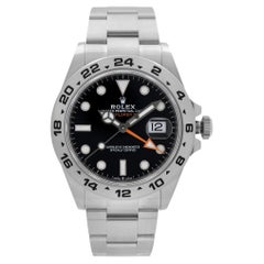 Used New Rolex Explorer II 42mm Steel Black Dial Automatic Oyster Mens Watch 226570