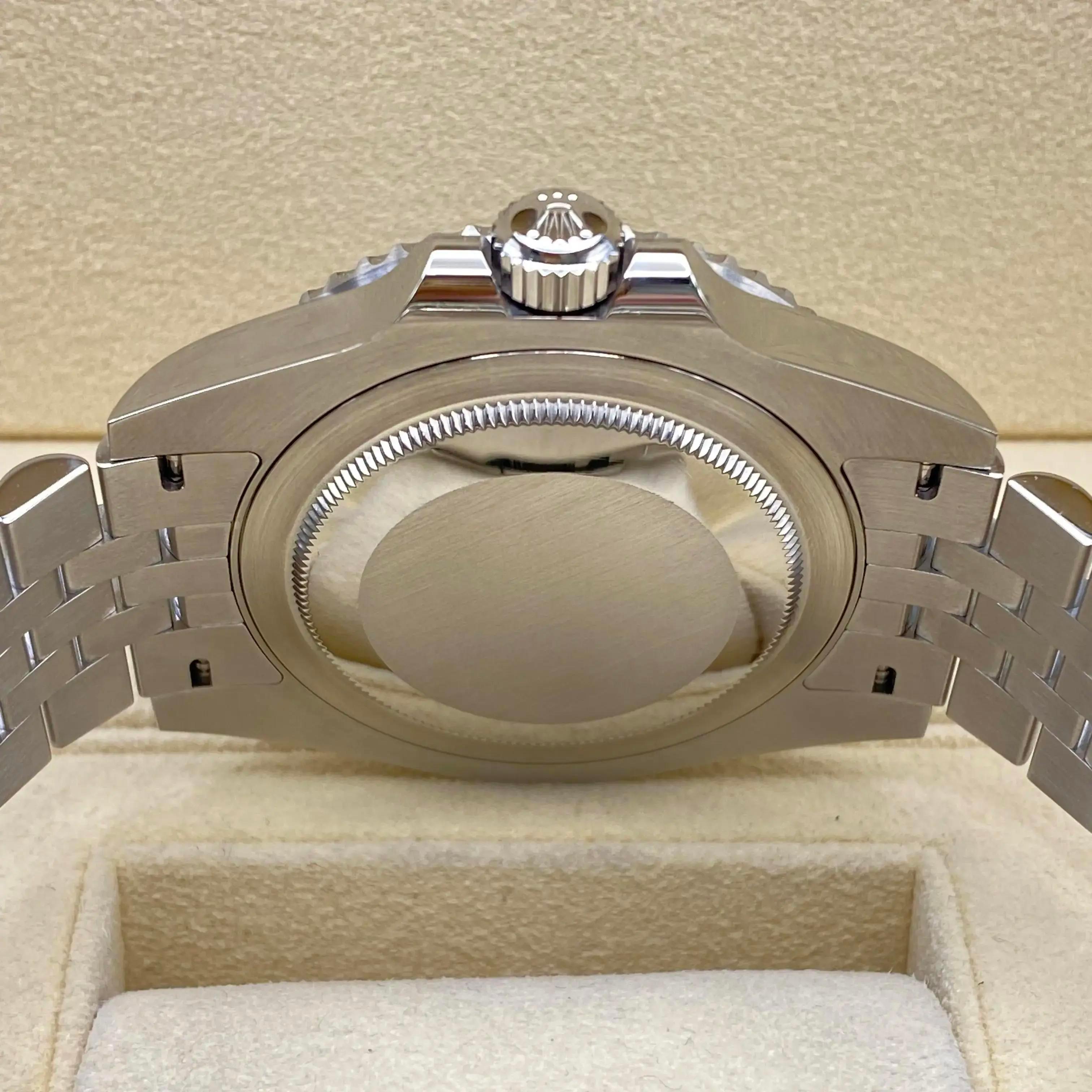 Nuevo reloj Rolex GMT-Master II Batgirl Steel Jubilee Black Dial para hombre 126710BLNR en venta 11