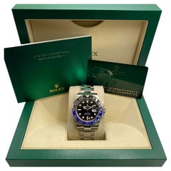 New Rolex GMT-Master II Batman Oyster Steel Ceramic Automatic Watch 126710BLNR