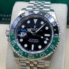 New Rolex GMT-Master II Sprite Black Dial Men Automatic Jubilee Watch 126720VTNR