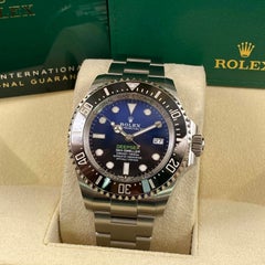 NEW Rolex Sea Dweller Deepsea James Cameron Blue Dial Steel Ceramic Watch 136660