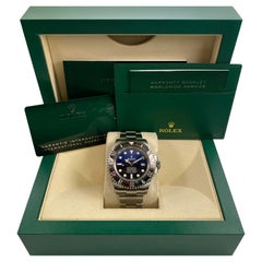 NEW Rolex Sea Dweller Deepsea James Cameron Quadrante Blu Acciaio Ceramica Orologio 136660