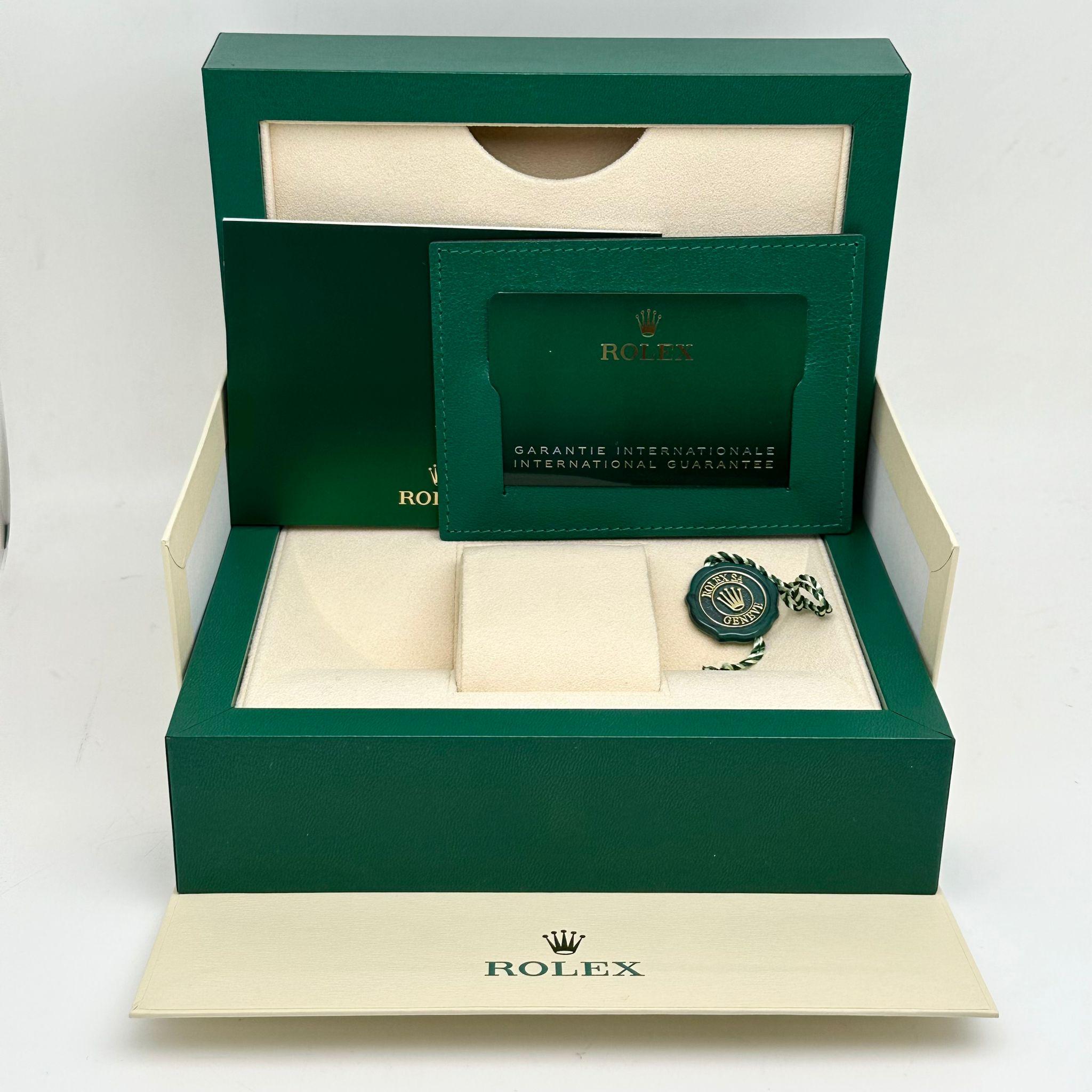 NEW Rolex Sky Dweller 18k Yellow Gold Steel Black Dial Automatic Watch 326933 For Sale 3
