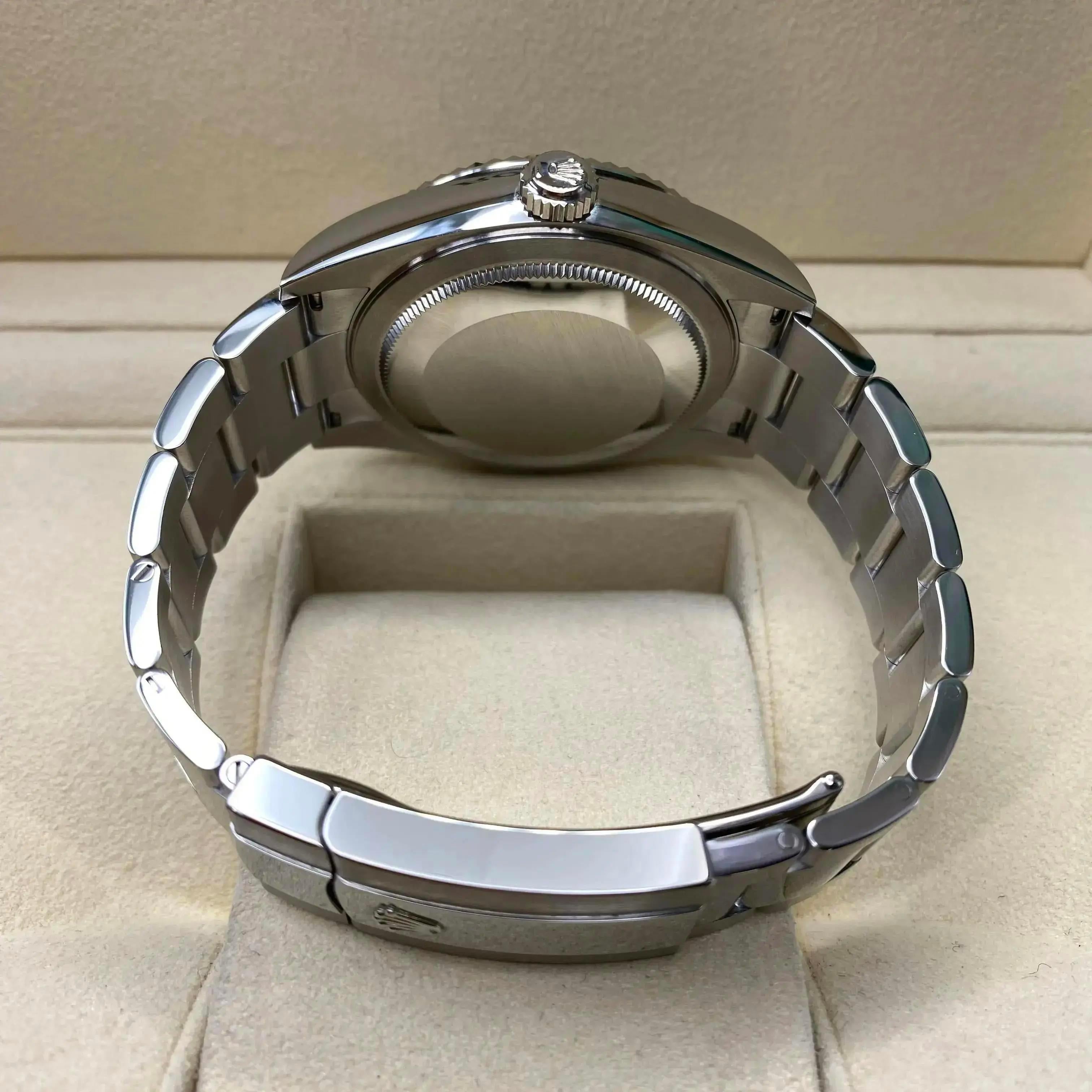 NEW Rolex Sky-Dweller Steel 18K White Gold Blue Dial Automatic Men Watch 336934 For Sale 6