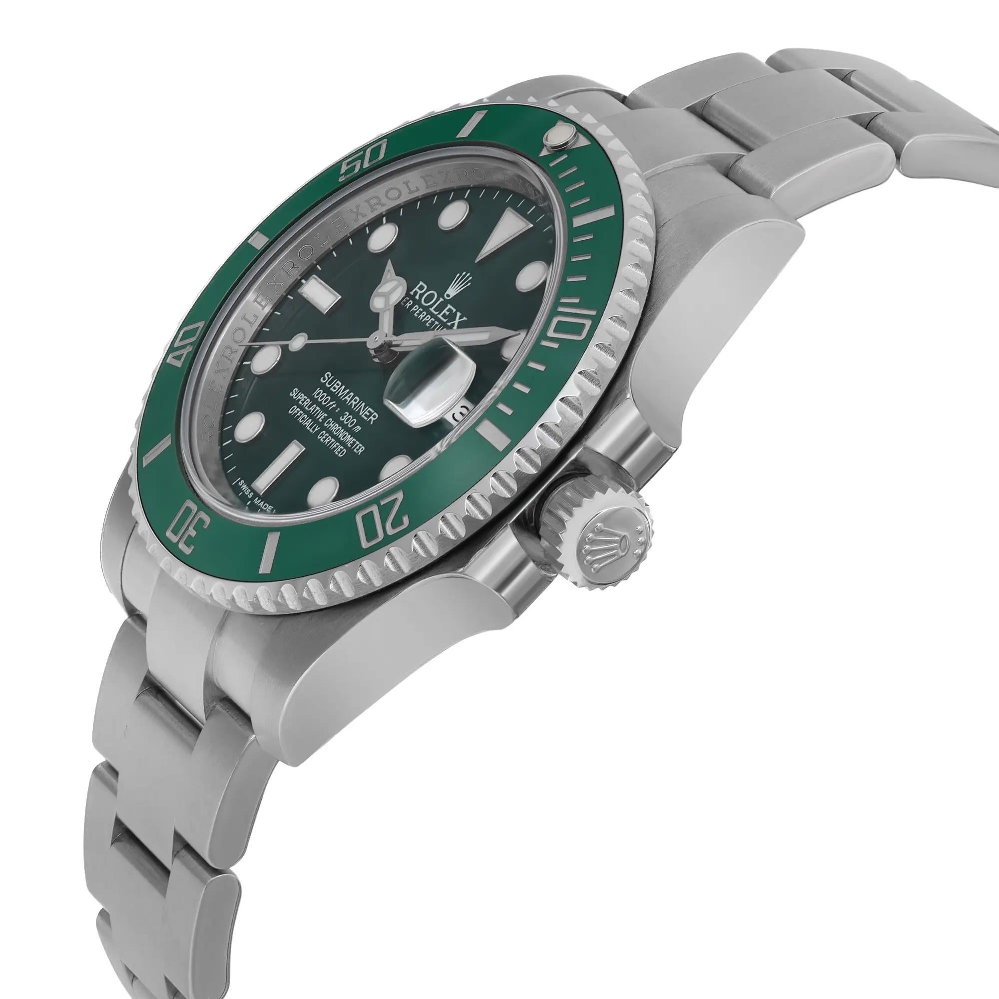 rolex hulk