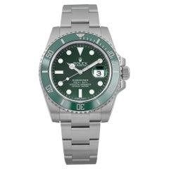 NEU Rolex Submariner The Hulk 40mm Stahl Keramik Grüne Herrenuhr 116610LV, NEU