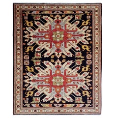 New Rug From Afghanistan, Eagle Kazak Design, Wool, About 5x7 Natural Dyes