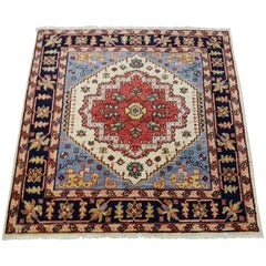 New Rug From Afghanistan, Persian Bakshaish Design, Wool, Natural Dyes, 3x3-1
