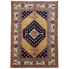New Rug From Afghanistan, Persian Serab Design, Wool, Natural Dyes, 4x6
