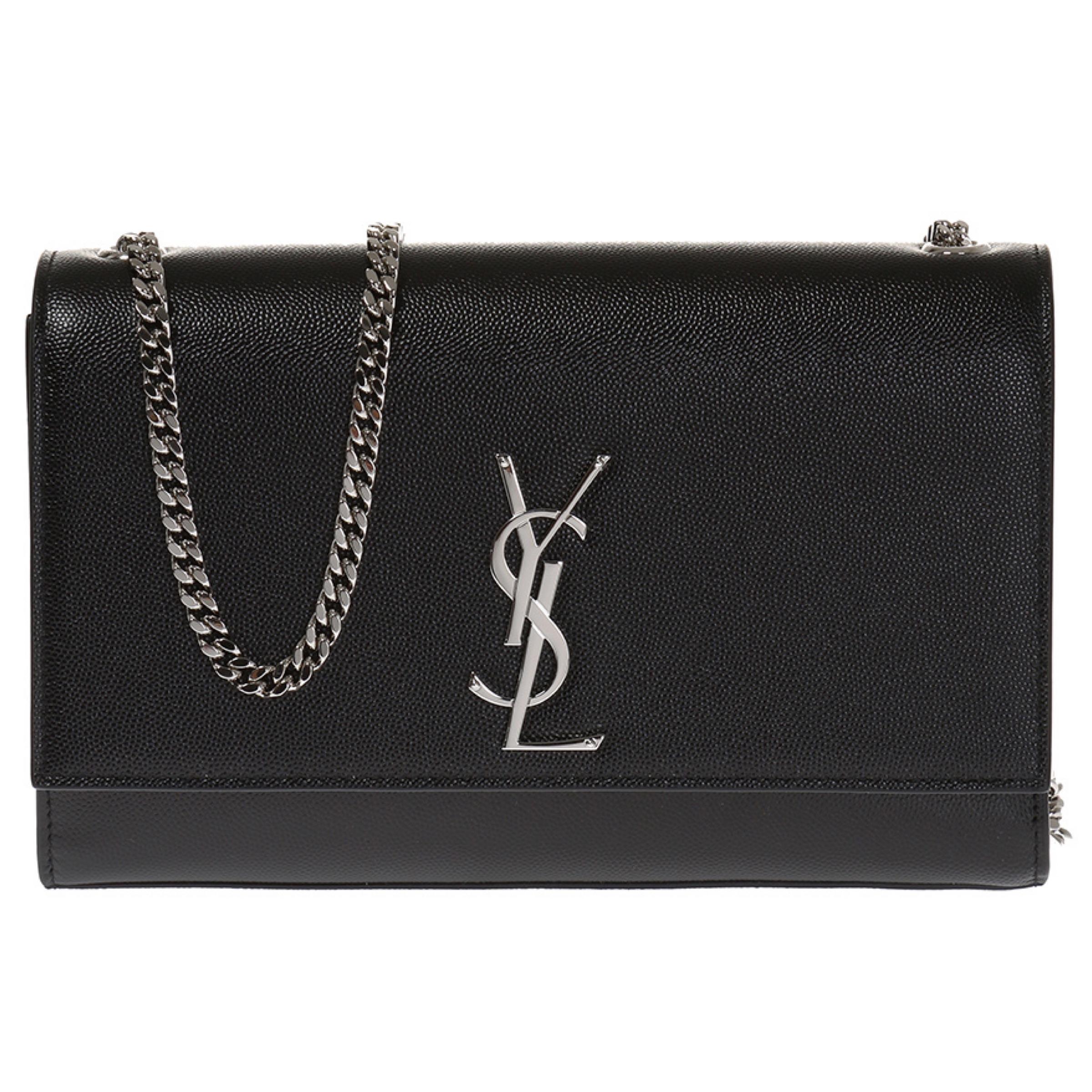 New Saint Laurent Black Kate Medium Chain Leather Crossbody Shoulder Bag

Authenticity Guaranteed

DETAILS
Brand: Saint Laurent
Condition: Brand new
Gender: Women
Category: Crossbody bag
Color: Black
Material: Leather
Front YSL logo
Silver-tone