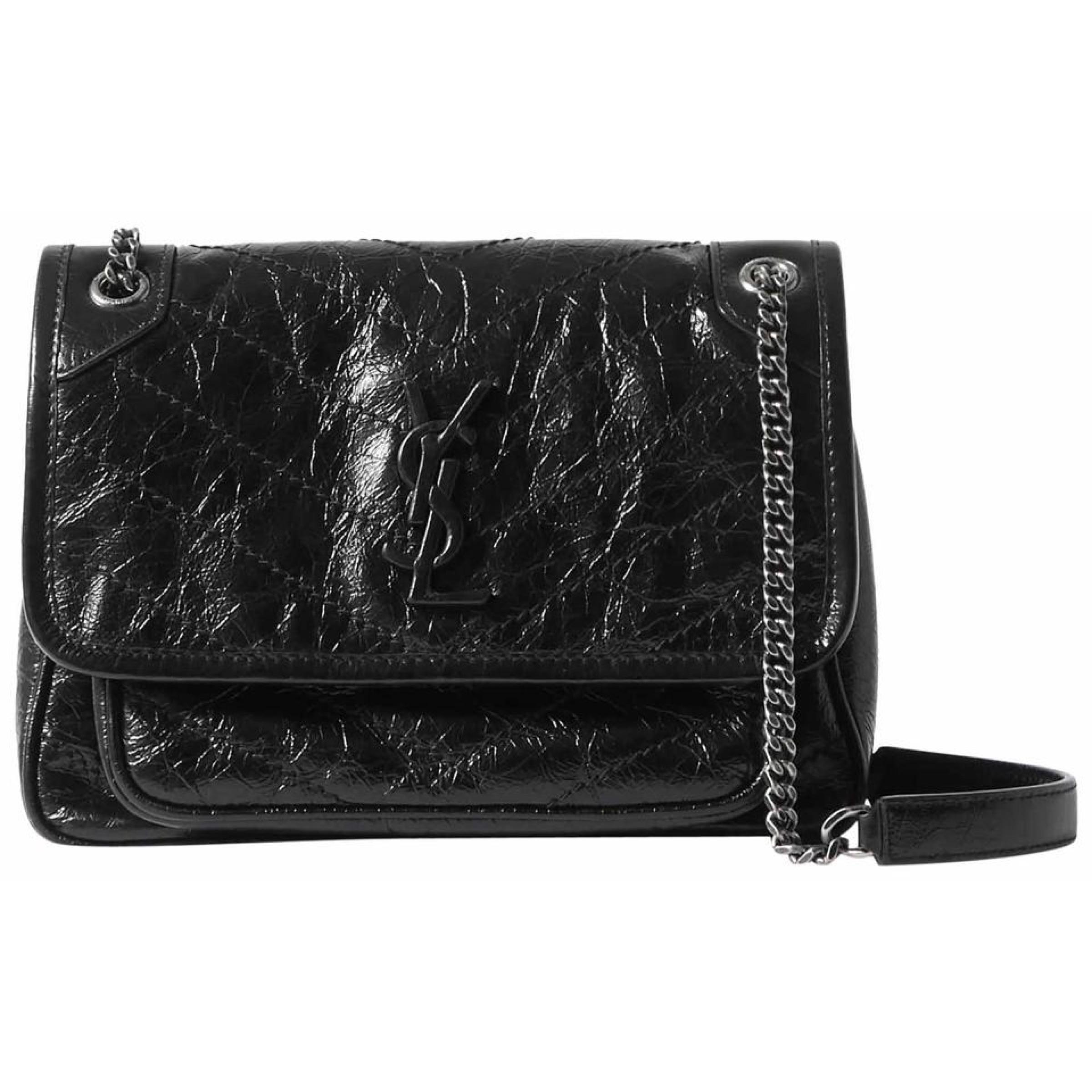 New Saint Laurent Black Niki Baby Crinkled Leather Shoulder Bag

Authenticity Guaranteed

DETAILS
Brand: Saint Laurent
Gender: Women
Category: Shoulder bag
Condition: Brand new
Color: Black
Material: Leather
Crinkled leather
YSL logo plaque
Chain