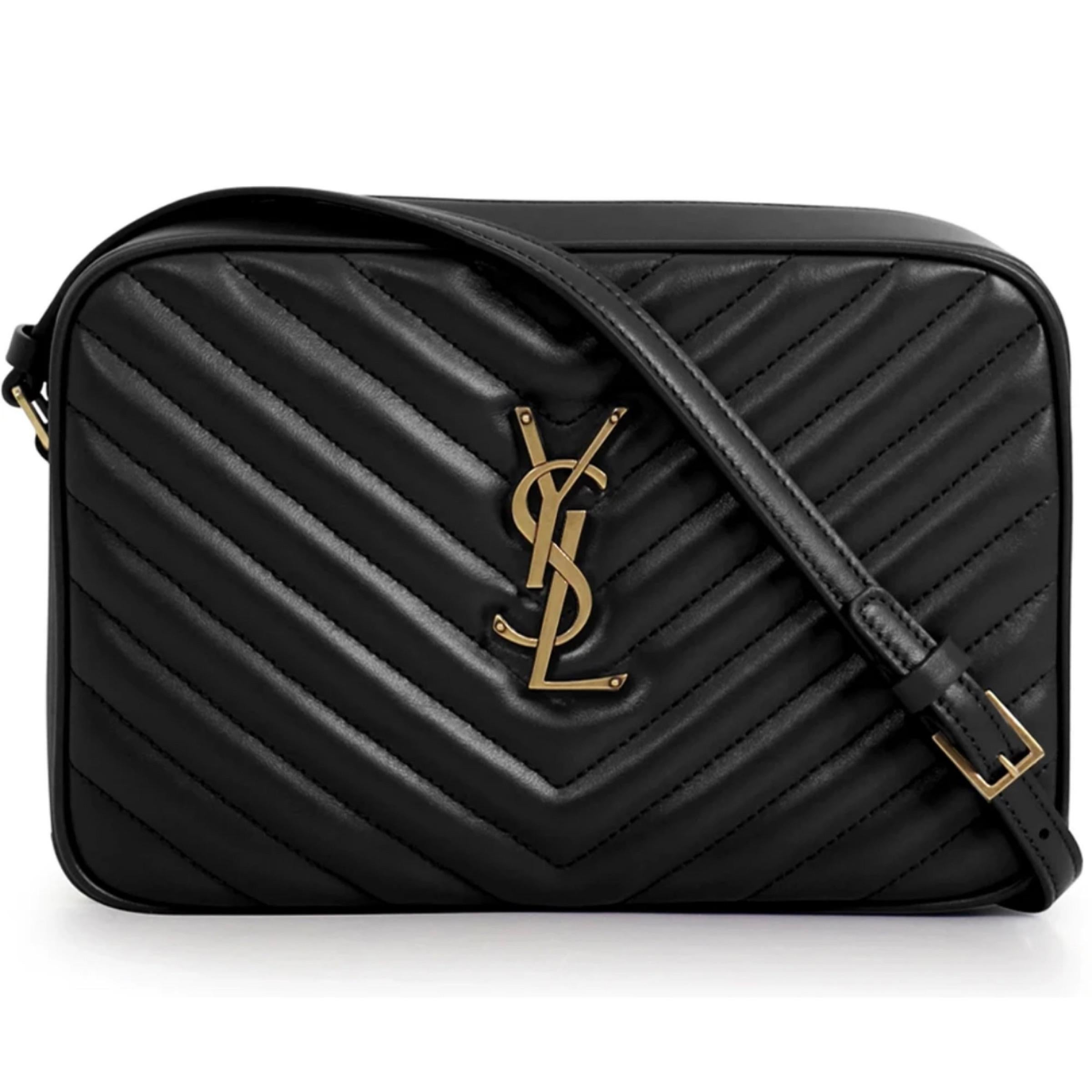 New Saint Laurent Black Quilted Leather Lou Crossbody Camera Shoulder Bag

Authenticity Guaranteed

DETAILS
Brand: Saint Laurent
Condition: brand new
Color: Black
Material: Leather
Bronze-tone hardware
Grosgrain Lining
Zip closure
Interior: one main