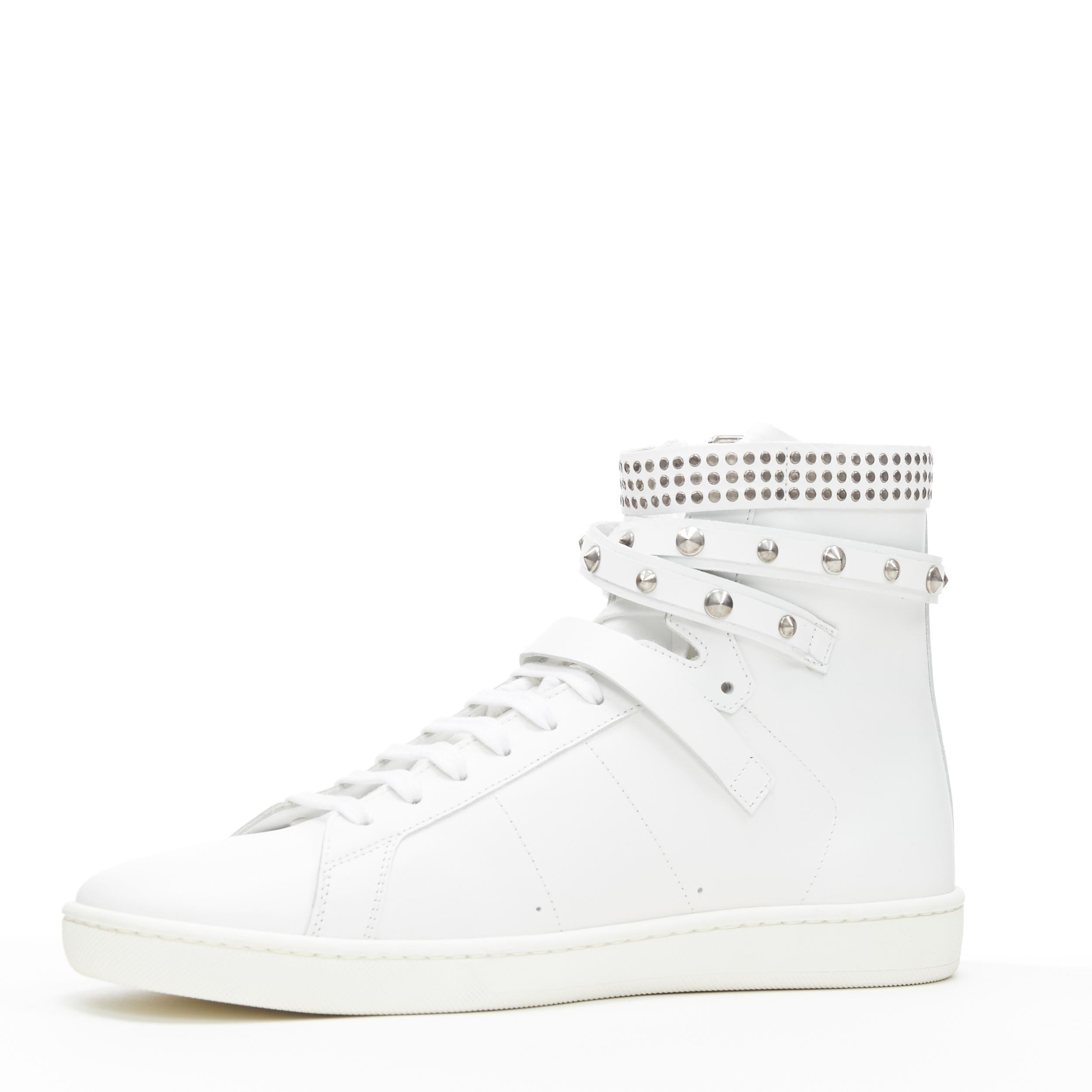 silver saint laurent sneakers