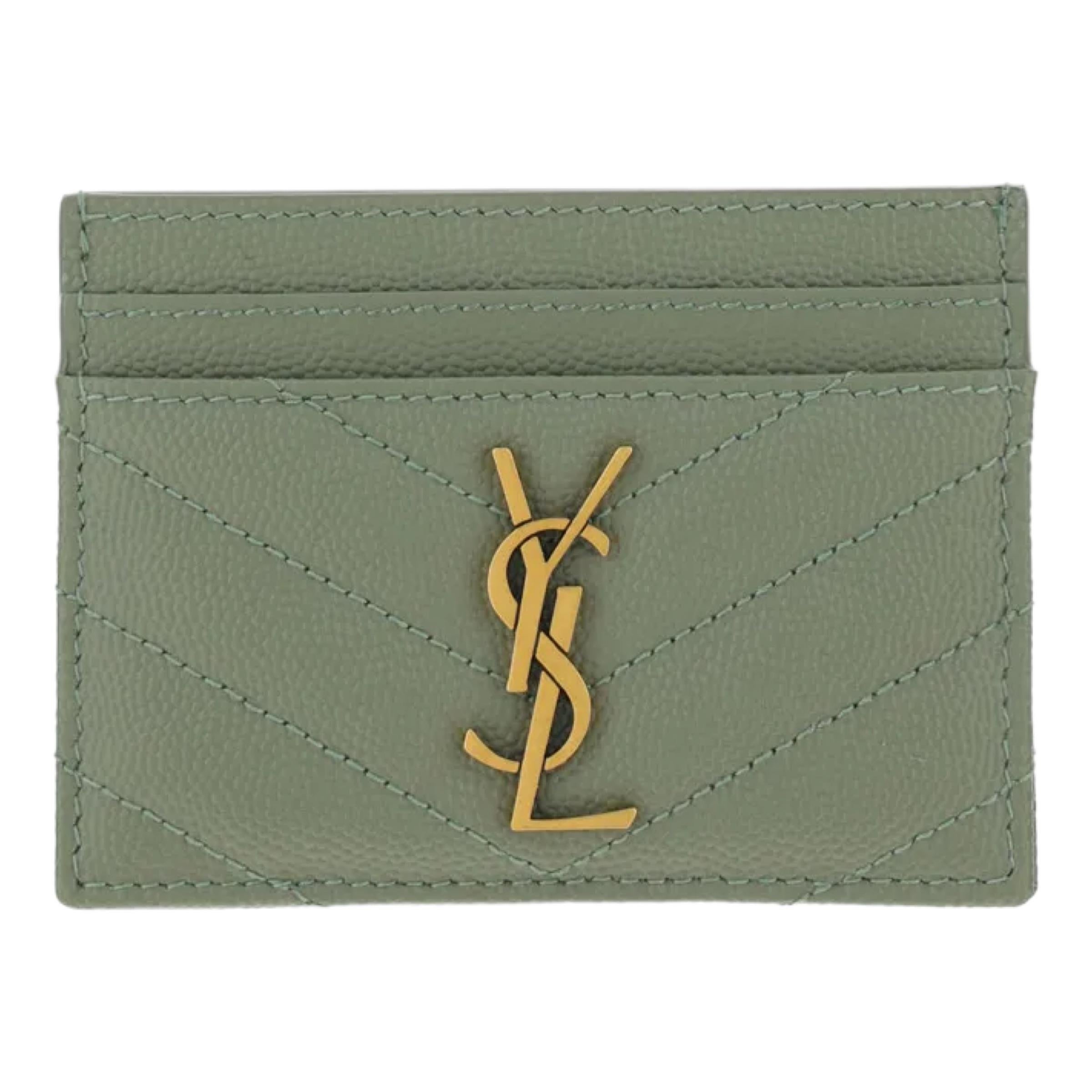 Ysl green card holder clearance