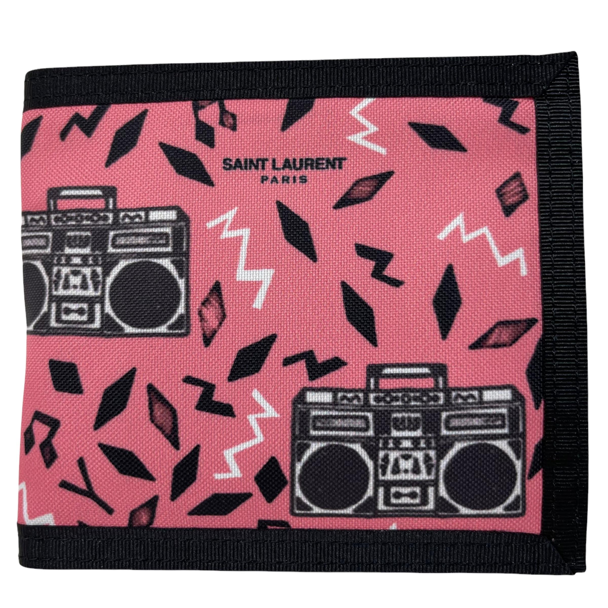 New Saint Laurent Pink Orion Radio Print Nylon Bifold Wallet Card Case

Authenticity guaranteed

DETAILS
Brand: Saint Laurent
Condition: Brand new
Gender: Unisex
Category: Wallet
Color: Pink
Material: Nylon
Radio print
1 bill compartment
2 slip